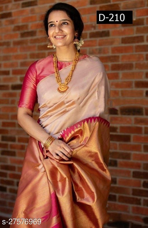 Kanchipuram Broquit Saree