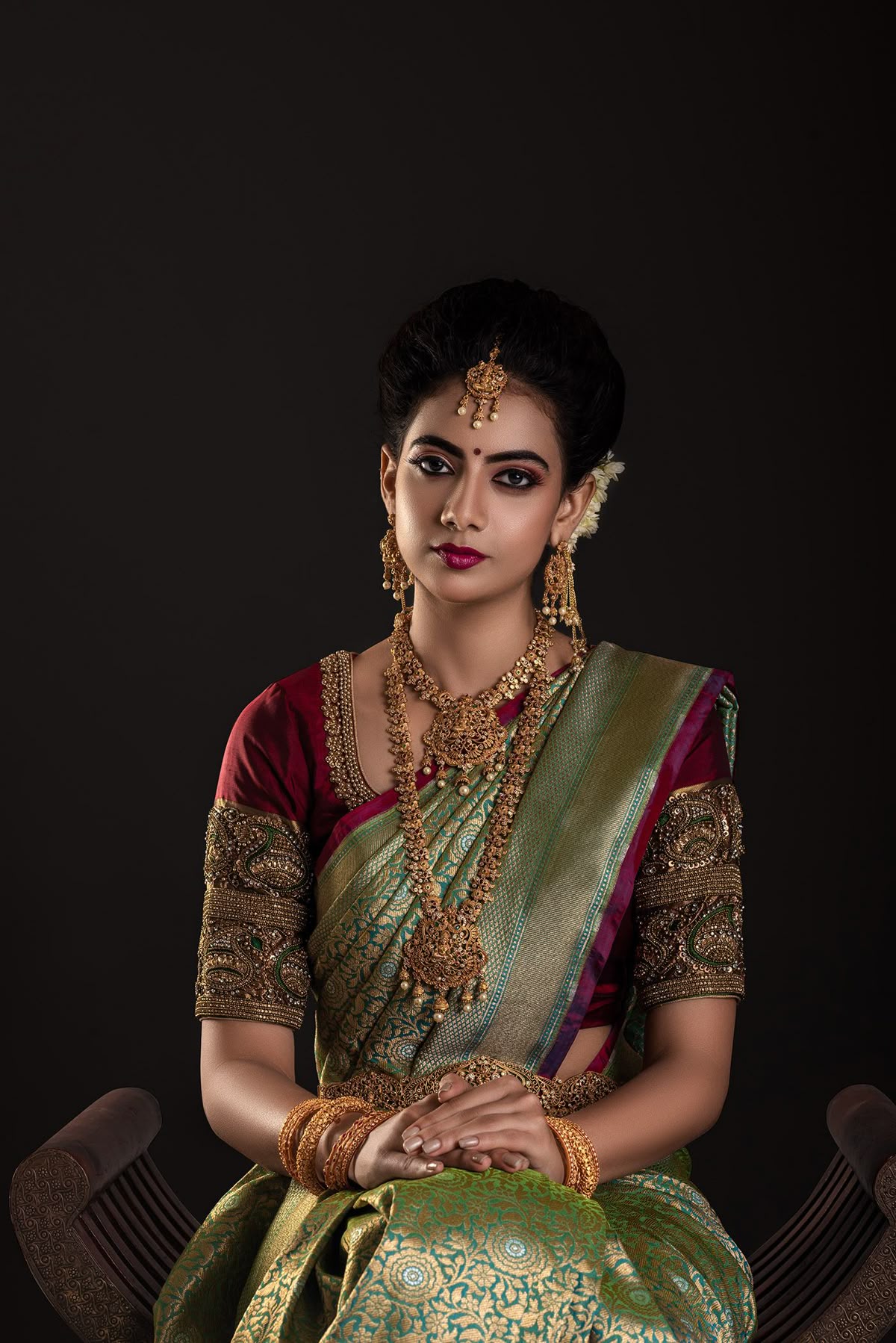 Dharmavaram silk saree
